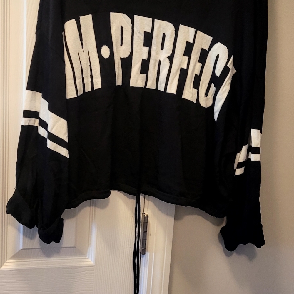 I'm perfect half sweater